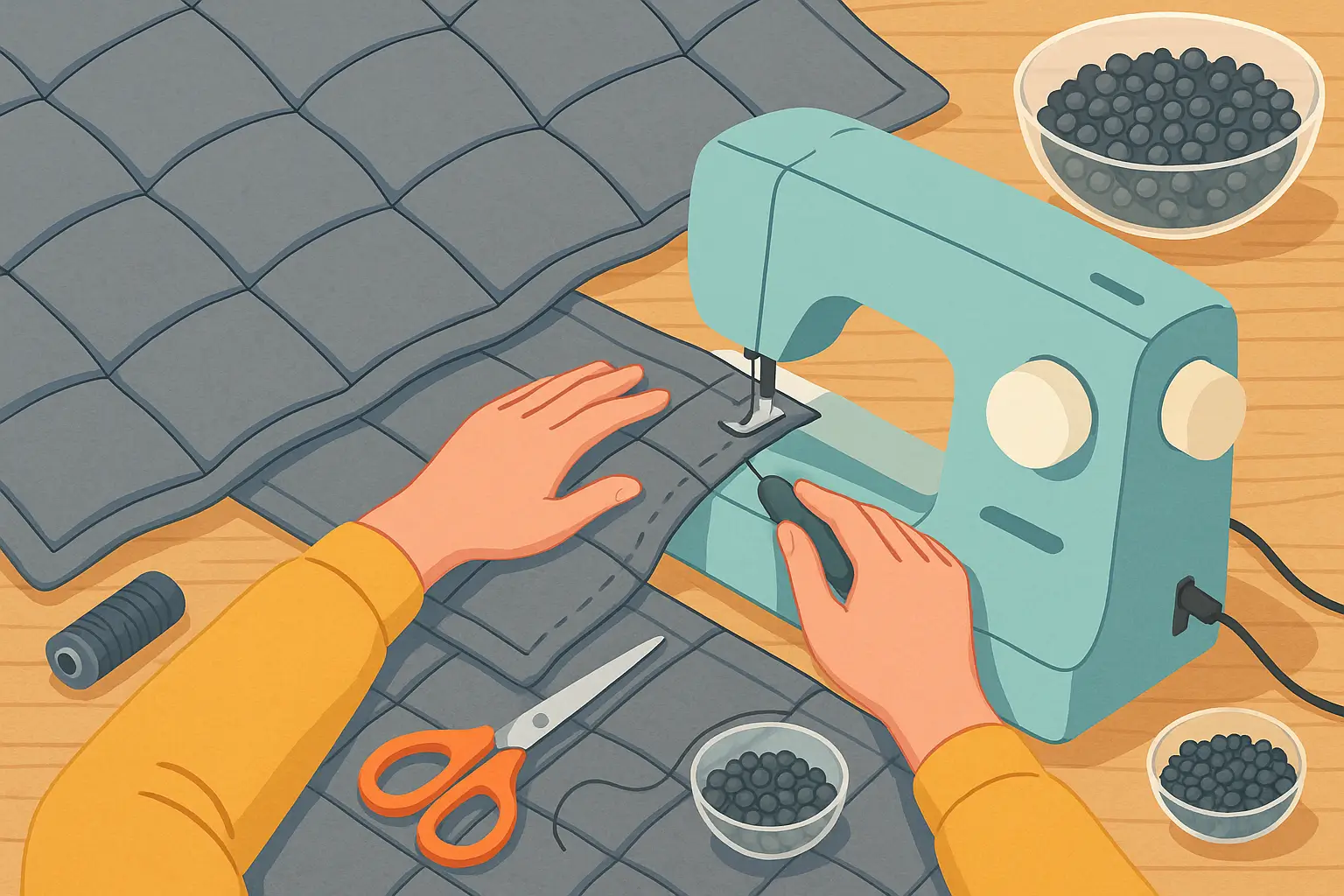 איך מכינים שמיכה כבדה? מה שצריך לדעת על הטרנד הכי מרגיע